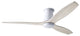 Modern Fan Company Arbor Flush Mount 54" DC Ceiling Fan, Gloss White Motor, Whit