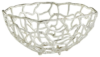 Cyan Large Enigma Container 08080, Silver