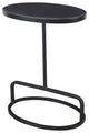 Uttermost 25207 Jessenia Black Marble Accent Table