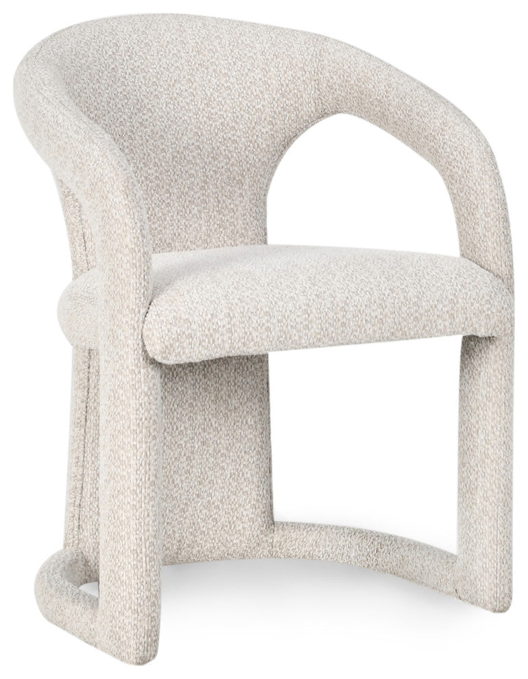 Archie Dining Chair, Ivory