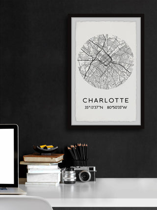 "Charlotte" Framed Painting Print, 12x18