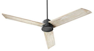 Quorum International 35603 Trio 60" 3 Blade Indoor Ceiling Fan - Noir