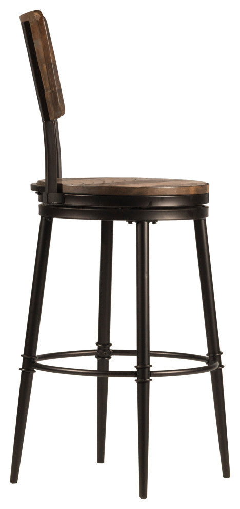 Hillsdale Jennings Swivel Bar Height Stool