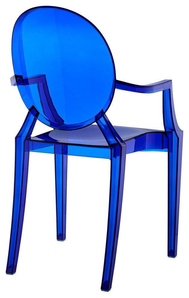 Blue Casper Dining Armchairs Set of 2