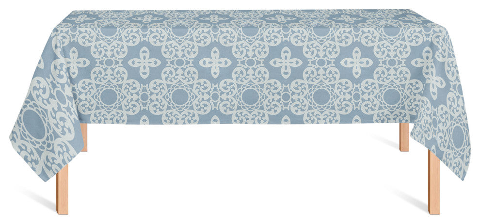 Dusty Medallion 58x102 Tablecloth