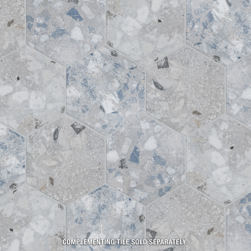 Recycle Hex River White Porcelain Floor and Wall Tile