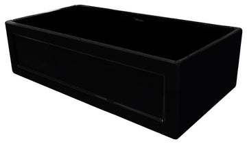 Fireclay 33" Reversible Sink, Concave Front Apron on One Side