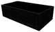 Fireclay 33" Reversible Sink, Concave Front Apron on One Side