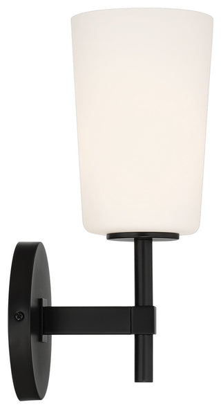 Colton 1 Light Black Wall Mount