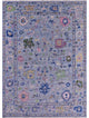 10' 3" X 14' 4" Hand-Knotted Turkish Oushak Wool Rug - Q15950