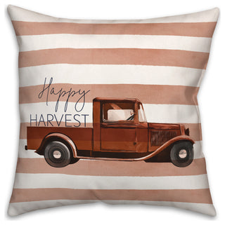 Happy Harvest 18x18 Spun Poly Pillow