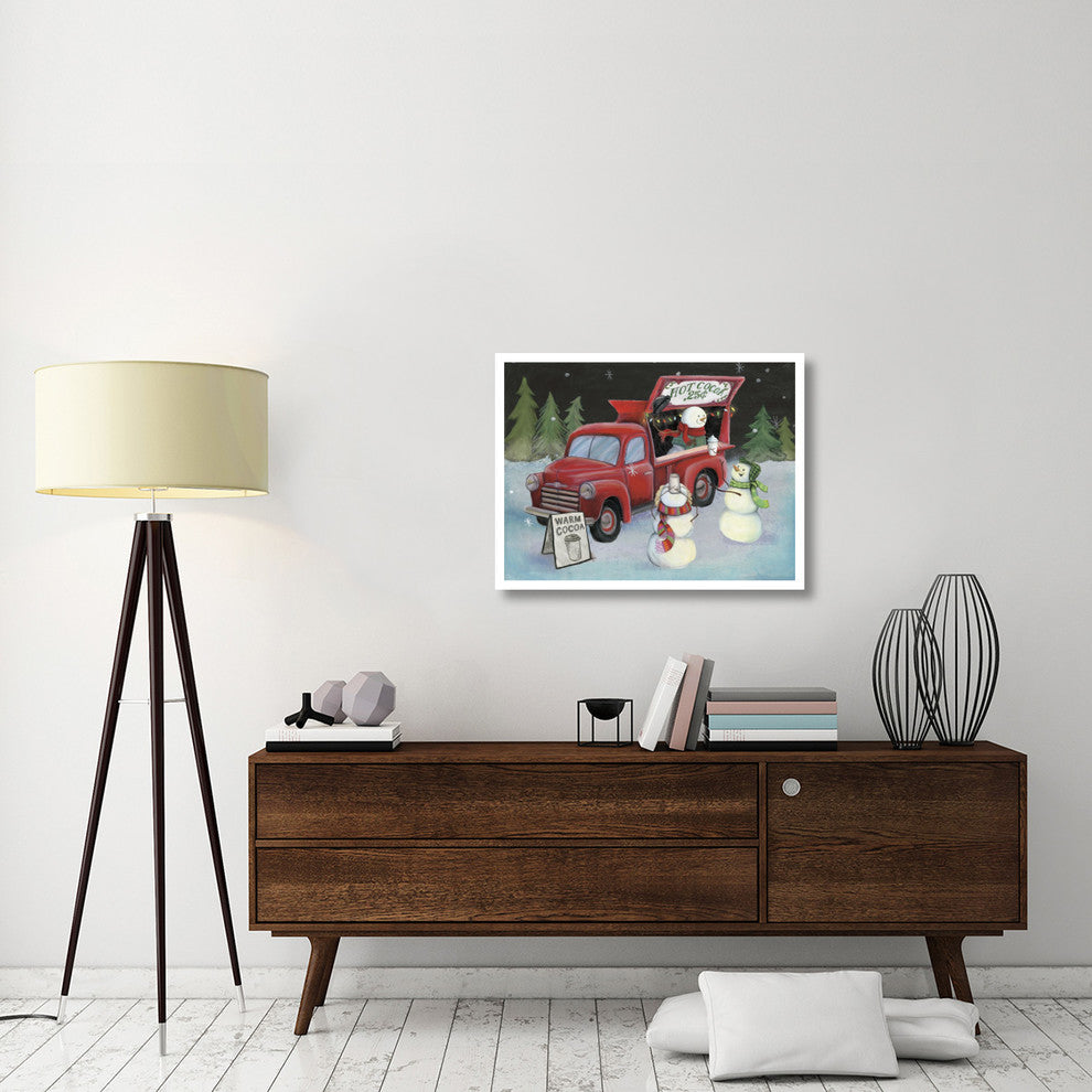 "Christmas on Wheels IV" Digital Paper Print by Mary Urban, 34"x26"
