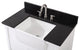 36" Kendia Farmhouse Sink Bathroom Vanity GD-7036-WT36-GT