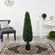 4' Boxwood Topiary Artificial Tree UV Resistant, Indoor/Outdoor