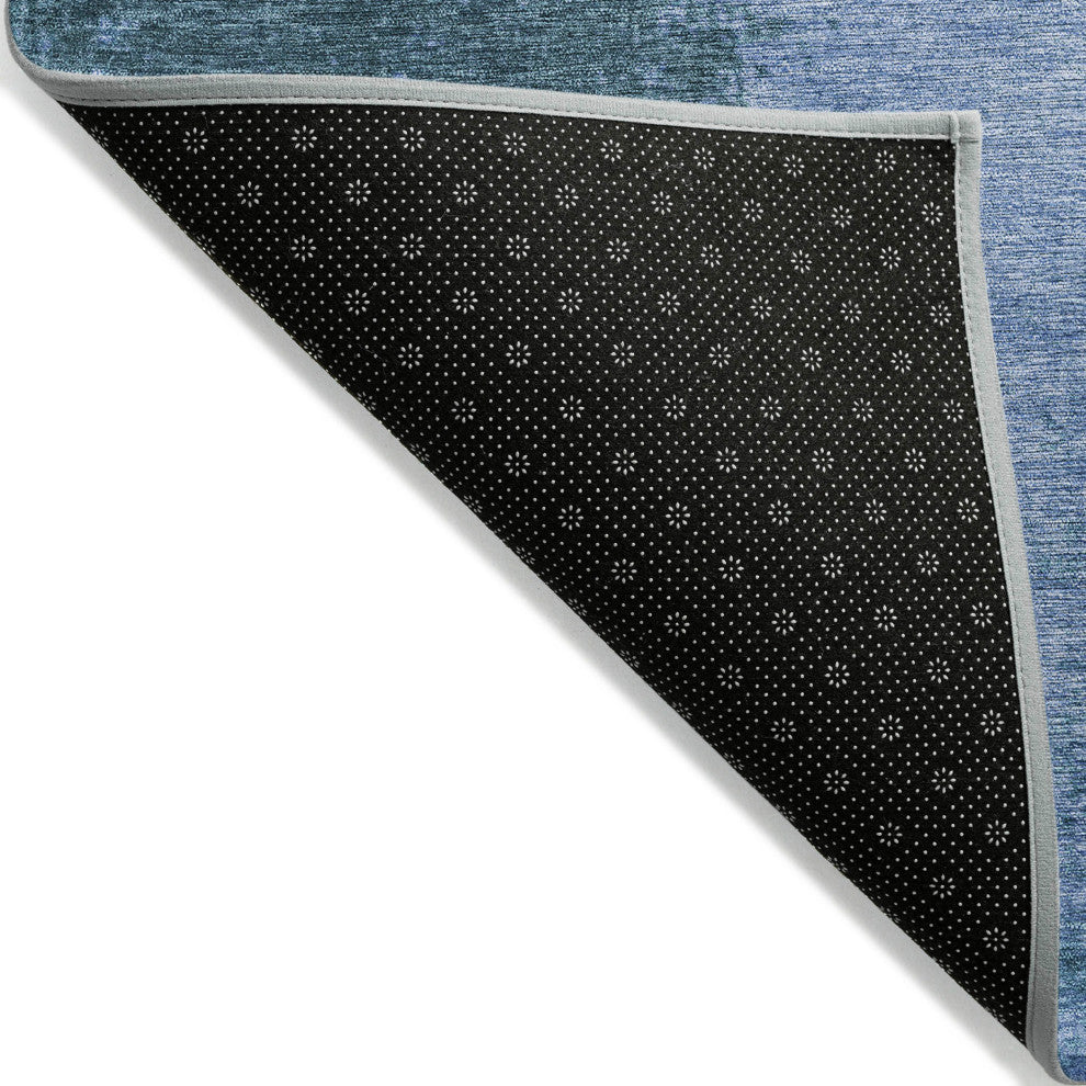 Machine Washable Indoor/Outdoor Chantille ACN1913 Denim 2'6" x 3'10" Rug
