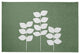 Simple Stems Spring Chenille Rug, Muted Green, 4'x6'