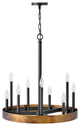 Hinkley Wells Chandelier, 8 Light