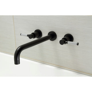 KS8050DKL Wall Mount Tub Faucet, Matte Black