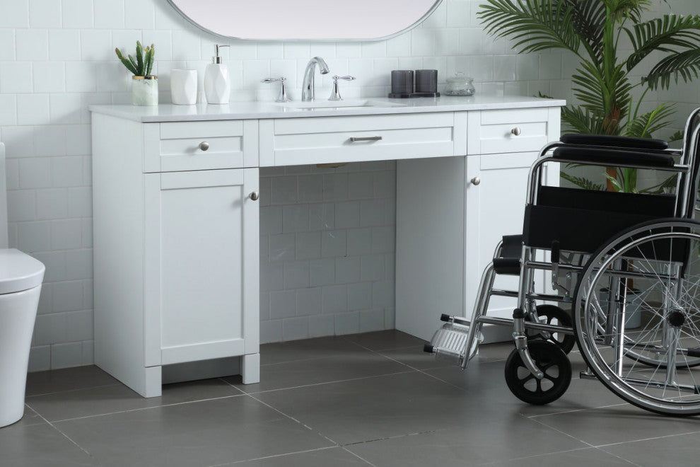 Elegant Lighting VF14960 Cooper 60" - Natural Oak