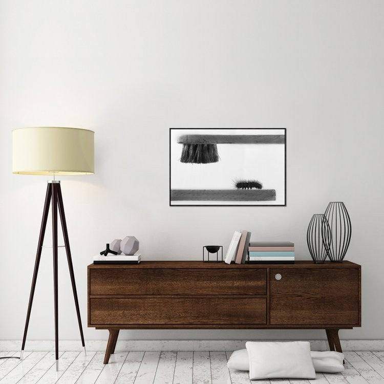 "dear Friend" Framed Canvas Giclee by Stefano Mallus, 37x25"