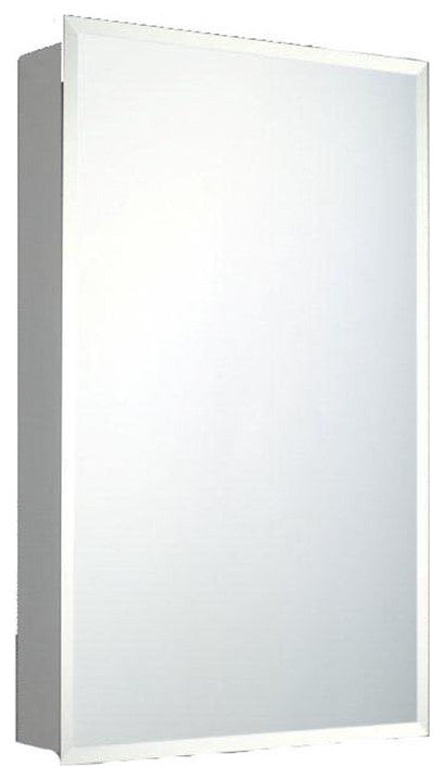 Deluxe Series Medicine Cabinet, 16"x26", Beveled Edge, Surface Mount