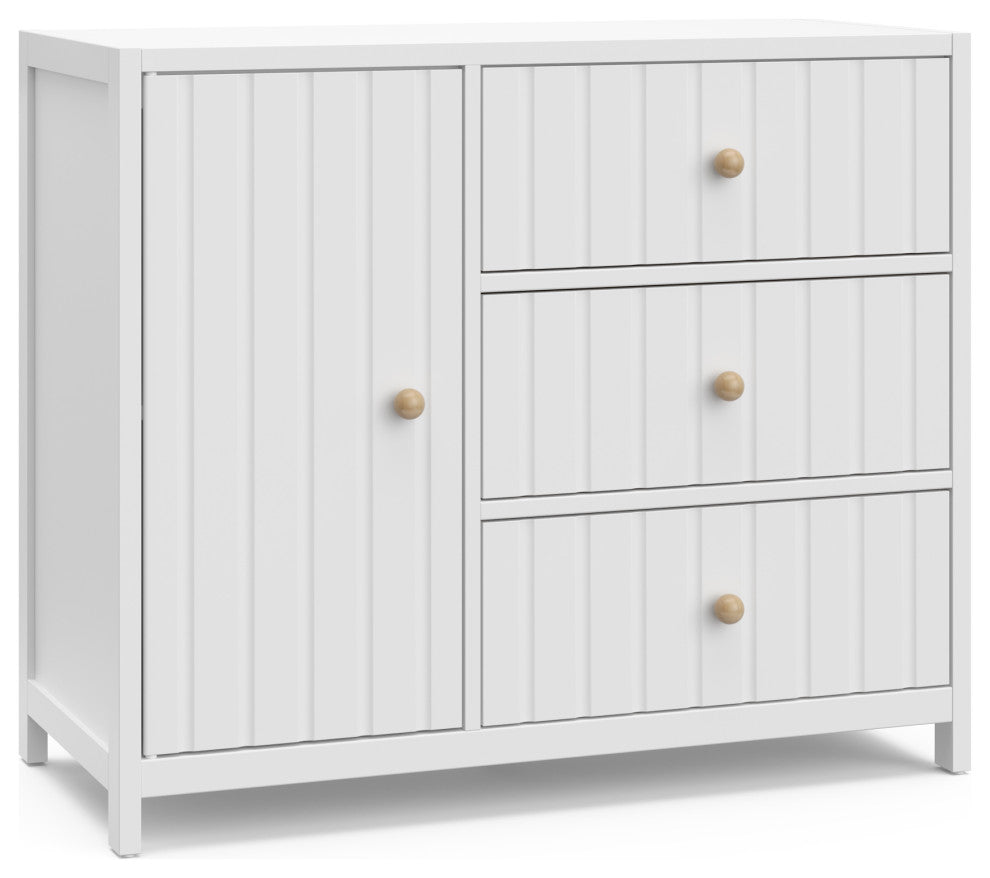 Graco Teddi Drawer Combo Dresser, White