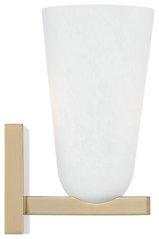 Capital Lighting 656911-556 Romy 10" Tall Wall Sconce - Matte Brass