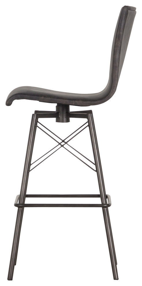 Diaw Bar Stool, Rialto Ebony