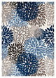 Calithea Vintage Classic Abstract Floral 5x8 Area Rug