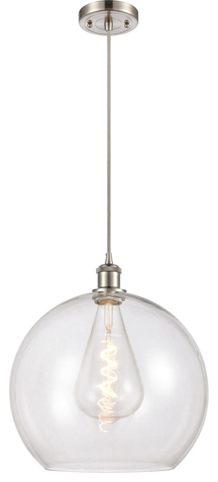 Innovations 516-1P-SN-G122-14-LED 1-Light Pendant, Brushed Satin Nickel