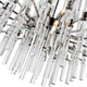 Miroir 10 Light Chandelier With Polished Nickel Finish