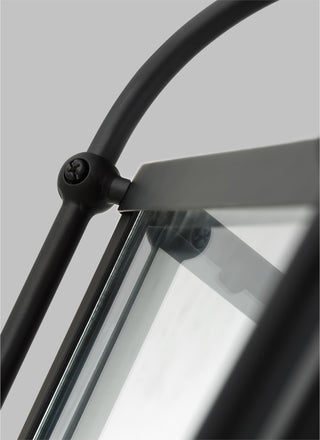 Charleston Small Four Light Lantern, Midnight Black