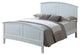 Oildale Panel Bed, White, Queen