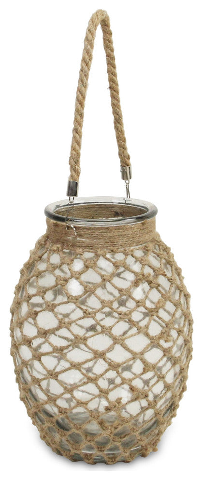 Carlsbad Rope Glass Jar