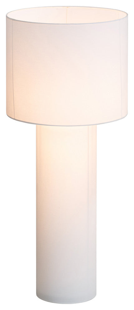 Cleopatra Cream Linen Floor Lamp