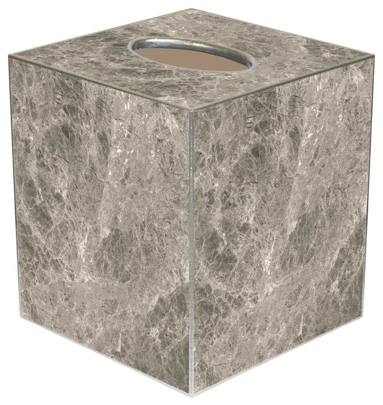TB2416 - Smoky Marble Tissue Box Cover