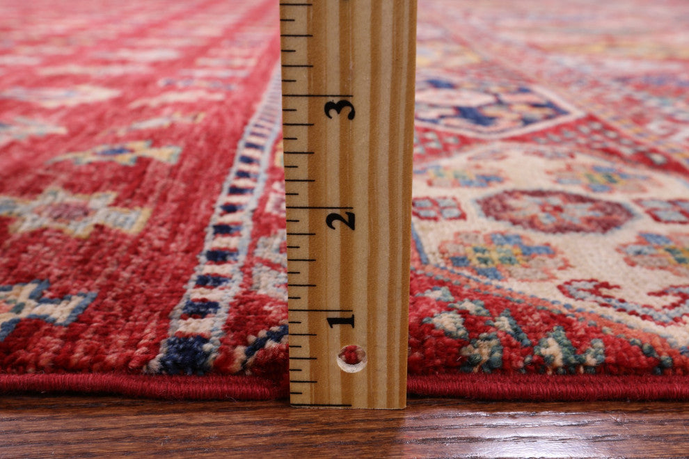 8' 3" X 9' 8" Tribal Gabbeh Wool Rug Q4880