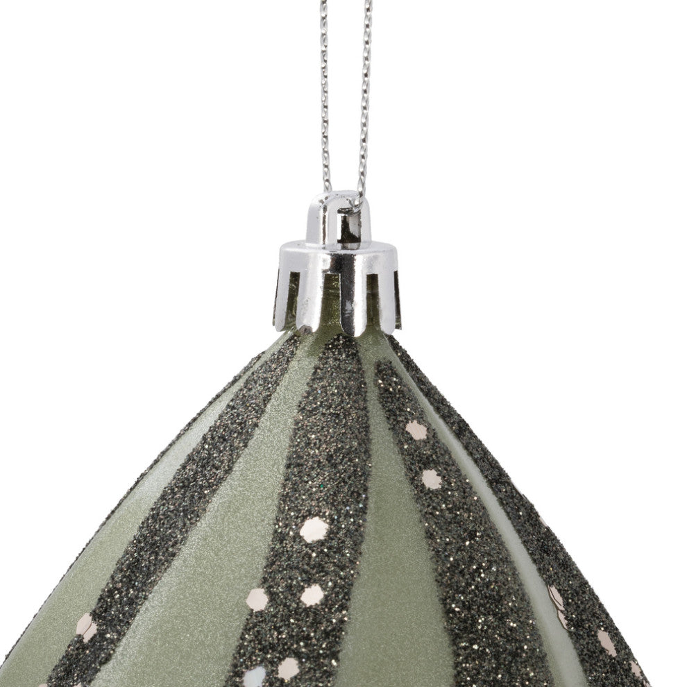 Drop Ornament , Wrought Iron, 8"