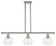 Innovations 516-3I-PN-G122-6-LED 3 Light Island Light, Polished Nickel