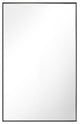 Rectangle Metal Framed Full Length Mirror, 58"x36"