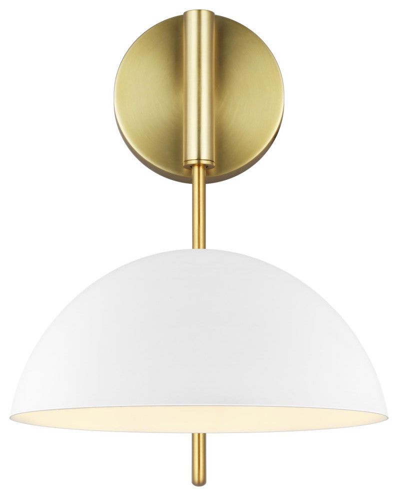 Jane Task Sconce, Matte White