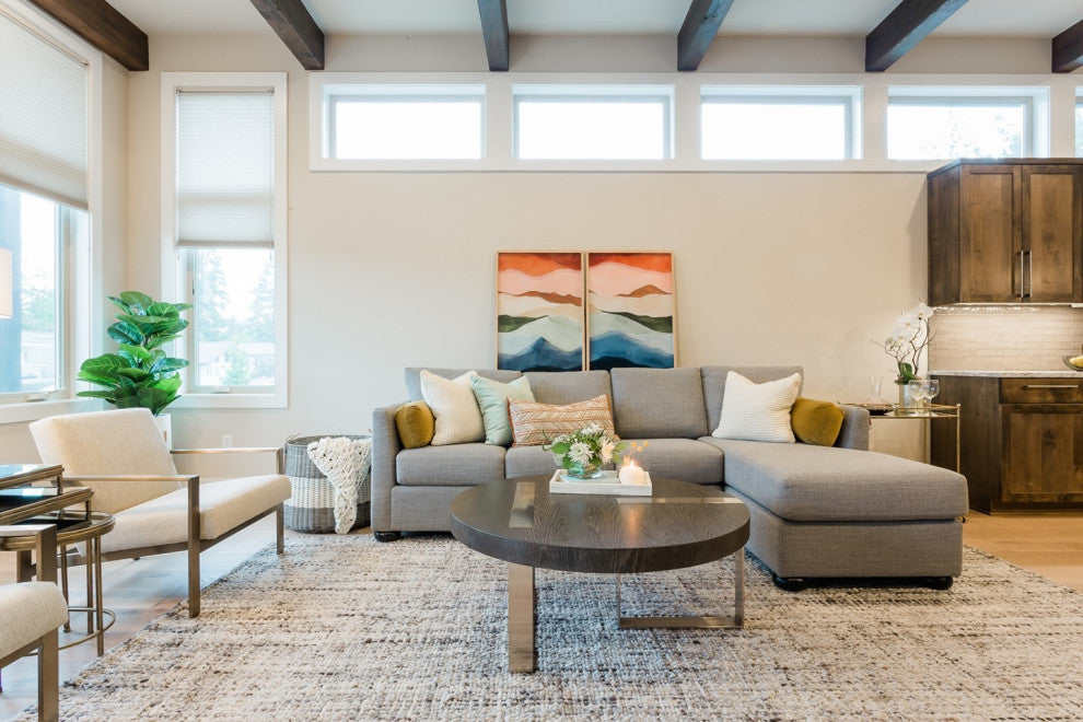 Metal Frame Accent Chair Wide Open Mid Century Modern Beige