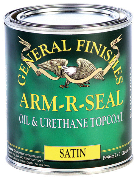 General Finishes Arm-R-Seal Topcoat Satin Quart