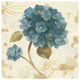 "Abundant Teal Hydrangea I" Digital Paper Print by Albena Hristova, 42"x42"