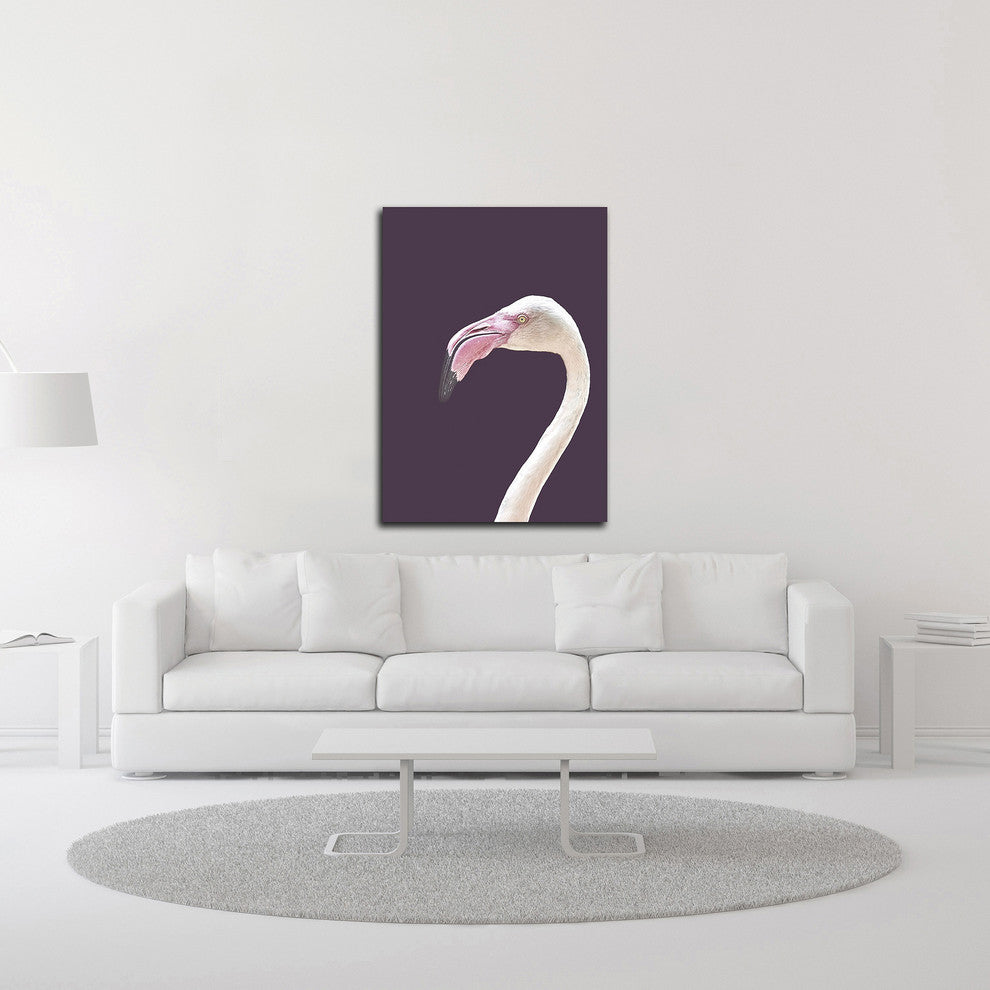 The Flamingo by Design Fabrikken, Print on Canvas, 20"x28"