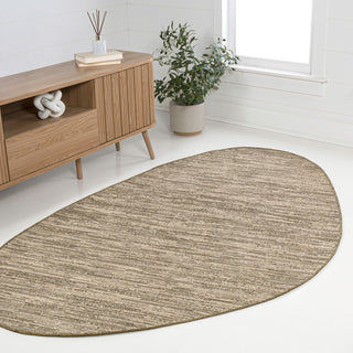 Callan Modern Rustic Abstract Indoor/Outdoor Shaped Area Rug