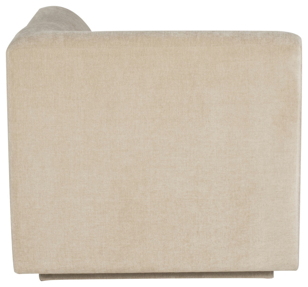 Lilou Almond Fabric  Modular Sofa Corner