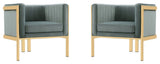 Manhattan Comfort Paramount Accent Chair, Set of 2