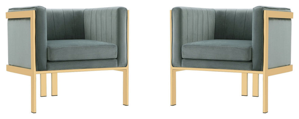 Manhattan Comfort Paramount Accent Chair, Set of 2