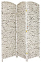 6'' Tall Recycled Newspaper Room Divider, 3 Panels